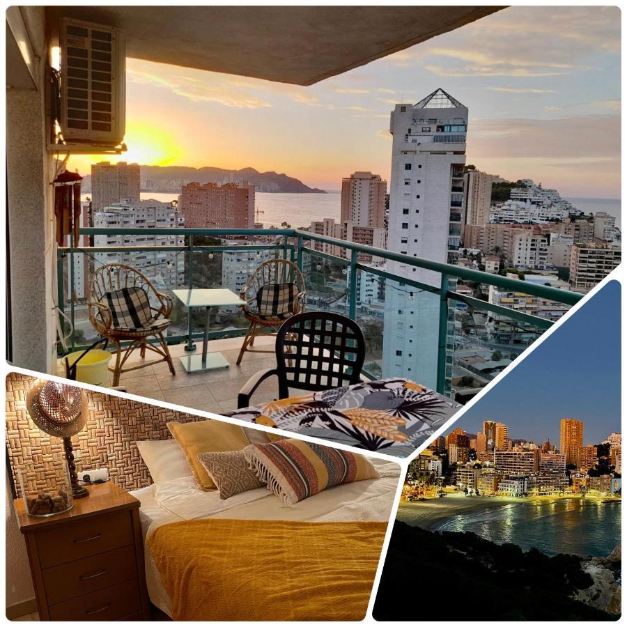 Traveler'S Beach Apartment With Sea View, Free Coffee & Parking ベニドルム エクステリア 写真